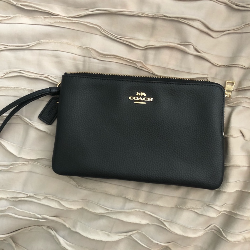 Black Coach Clutch